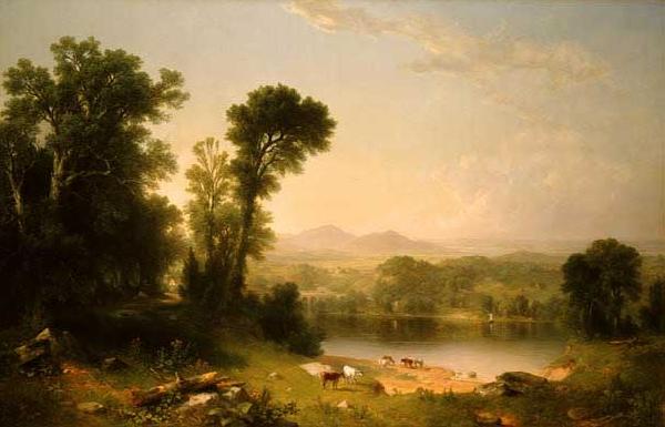 Asher Brown Durand Pastoral Landscape